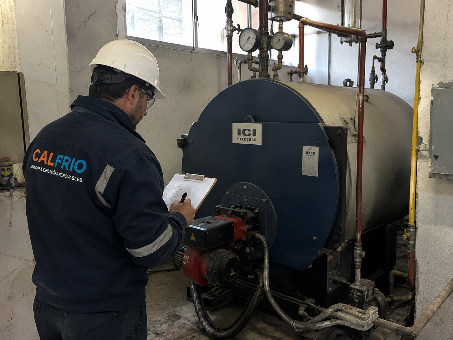 Certificación de calderas y autoclaves por Calfrio
