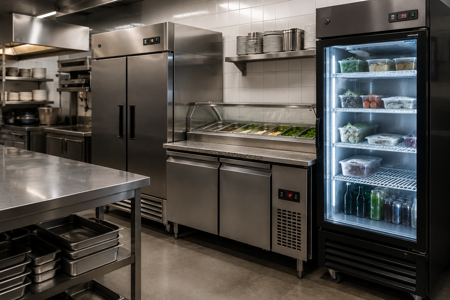 Equipos de refrigeración gastronómica atendidos por Calfrio