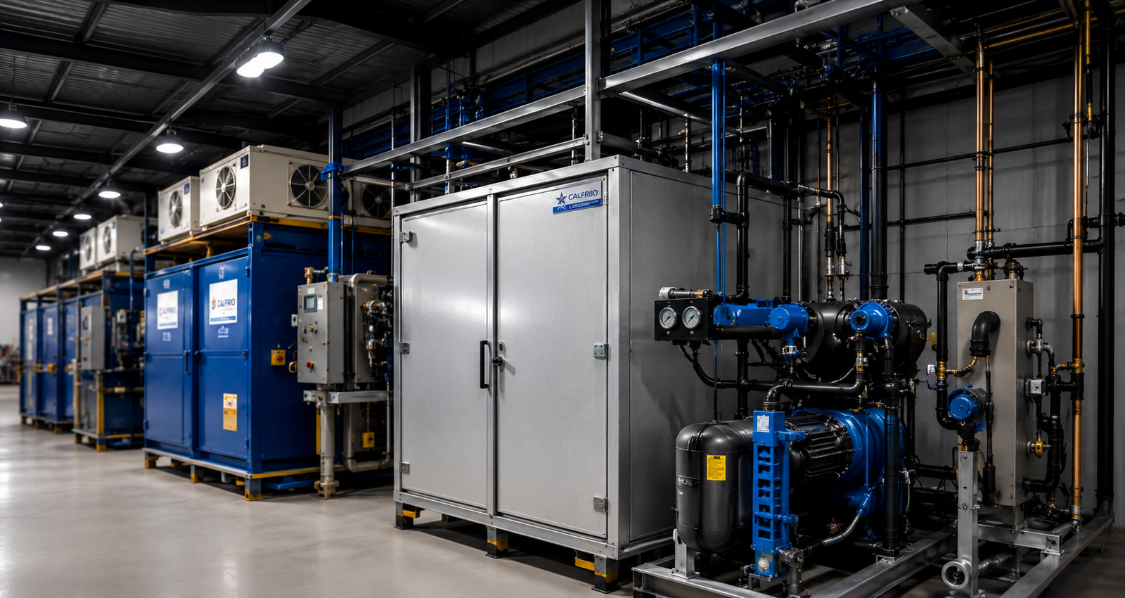 Sistemas de refrigeración industrial por Calfrio