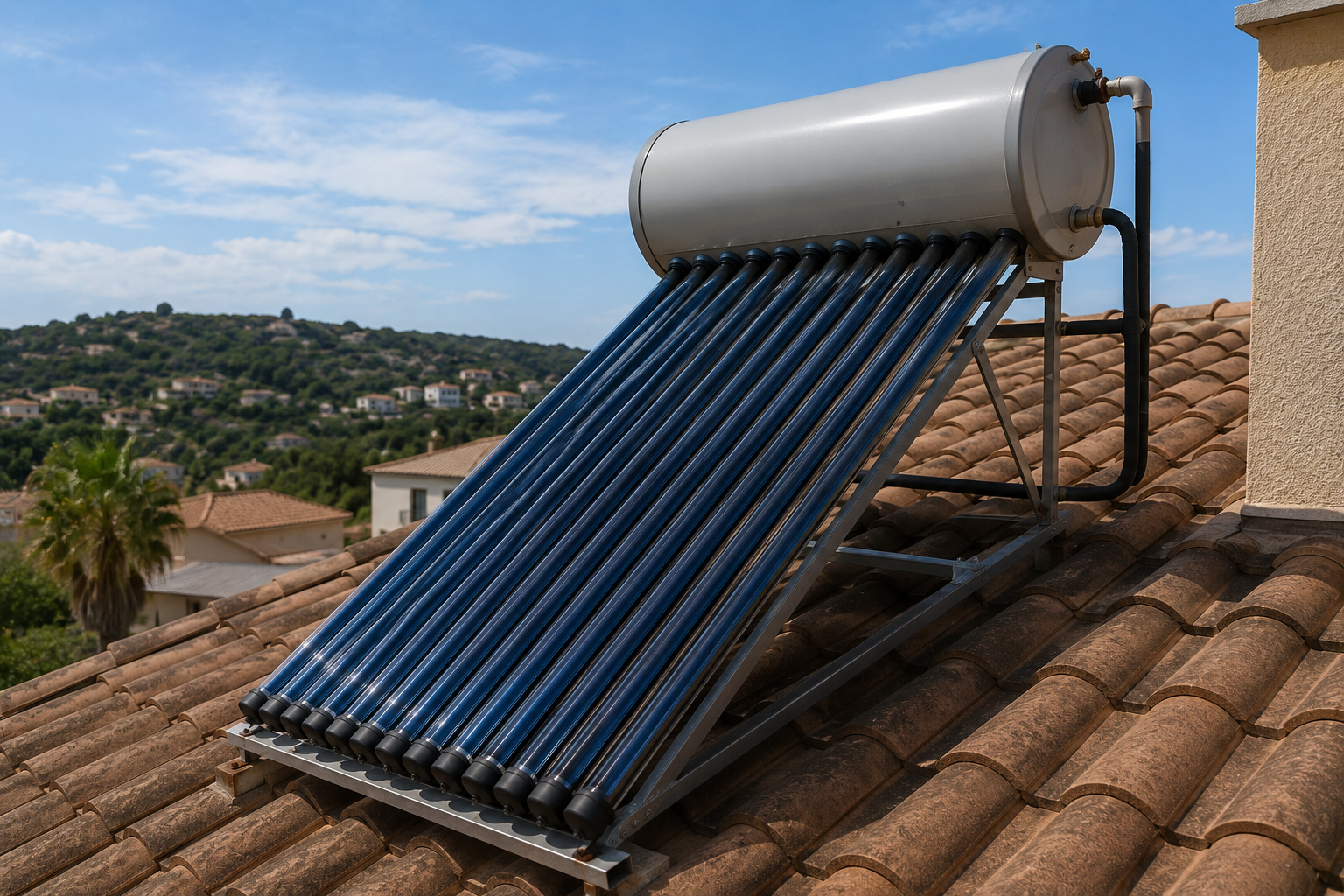 Sistema termosolar instalado por Calfrio